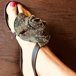 Giuseppe Zanotti camouflage gold studded sandals